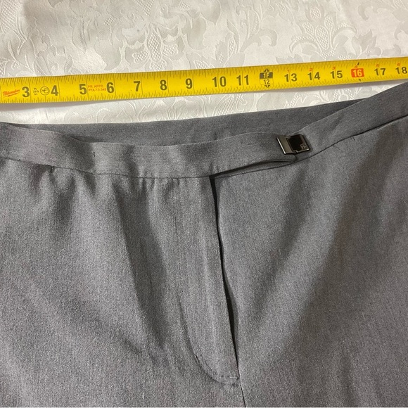LAUREN RALPH LAUREN WOMEN'S Poly Blend Pants Size 18W Color Dark Grey - Picture 5 of 9